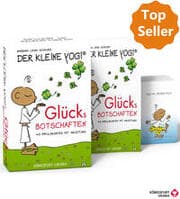 Cover von Der Kleine Yogi. Glücksbotschaften - Set mit Booklet und 40 Impulskarten