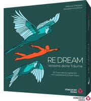 Cover von RE:DREAM: Verstehe deine Träume - 65 Traumdeutungskarten mit Guidebook & Dream Diary