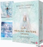 Cover von Healing Waters Orakel - 44 Karten mit Botschaften und Anleitungen