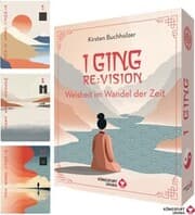 Cover von I Ging RE:VISION - Weisheit im Wandel der Zeit - 64 farbige Karten, ca. 192 S. farbiges Booklet,