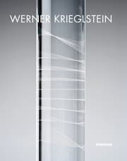 Cover von Werner Krieglstein. Konkrete Skulptur und Zeichnung