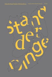 Cover von Künstlerbund Baden-Württemberg 'Stand der Dinge'