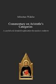 Cover von Commentary on Aristotle's Categories