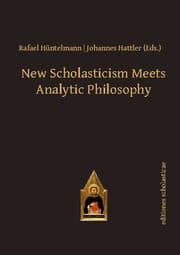 Cover von New Scholasticism Meets Analytic Philosophy