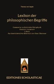 Cover von Lexikon der philosophischen Begriffe