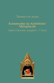 Cover von Kommentar zu Aristoteles' Metaphysik