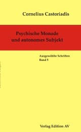 Cover von Psychische Monade und autonomes Subjekt