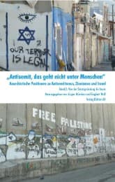 Cover von 'Antisemit, das geht nicht unter Menschen'