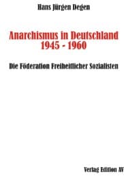 Cover von Anarchismus in Deutschland 1945-1960