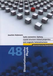 Cover von GaAs nanowires: Epitaxy, crystal structure-related properties and magnetic heterostructures
