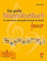 Cover von Das große Notenrätselbuch