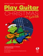 Cover von Play Guitar Christmas mit Schildi