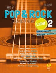 Cover von Best of Pop & Rock for Acoustic Guitar light 2