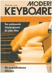 Cover von Modern Keyboard 1 (mit Audio-Download)