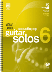 Cover von Acoustic Pop Guitar Solos 6