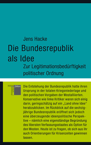 Cover von Die Bundesrepublik als Idee