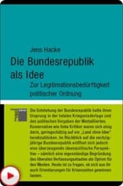 Cover von Die Bundesrepublik als Idee