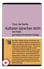 Cover von Kulturen sprechen nicht
