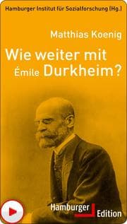 Cover von Wie weiter mit Émile Durkheim?