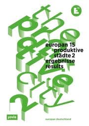 Cover von Europan 15: Produktive Städte 2