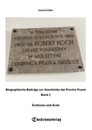 Cover von Biographische Beiträge zur Geschichte der Provinz Posen - Band 2