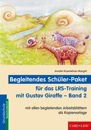 Cover von Begleitendes Schüler-Paket für das LRS-Training mit Gustav Giraffe - Band 2