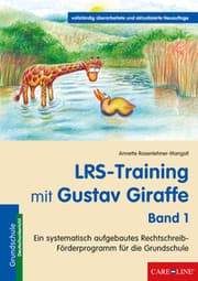 Cover von LRS-Training mit Gustav Giraffe - Band 1