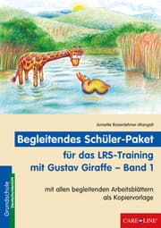 Cover von Begleitendes Schüler-Paket für das LRS-Training mit Gustav Giraffe - Band 1