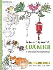 Cover von Ich mal mich glücklich: Malbuch für Erwachsene