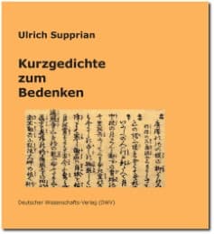 Cover von Kurzgedichte zum Bedenken
