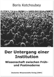 Cover von Der Untergang einer Institution