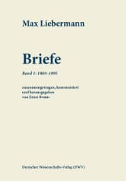 Cover von Max Liebermann: Briefe / Max Liebermann: Briefe