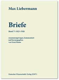 Cover von Max Liebermann: Briefe