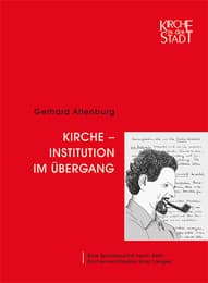 Cover von Kirche - Institution im Übergang