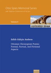 Cover von Ottoman Chronogram Poems
