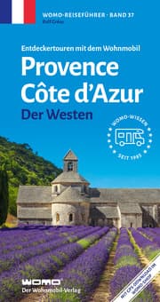 Cover von Entdeckertouren mit dem Wohnmobil Provence Cote d'Azur Der Westen