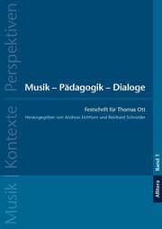 Cover von Musik - Pädagogik - Dialoge