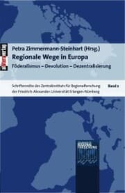 Cover von Regionale Wege in Europa