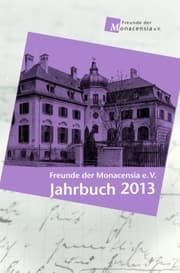 Cover von Freunde der Monacensia e.V. - Jahrbuch 2013