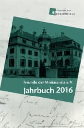 Cover von Freunde der Monacensia e.V. - Jahrbuch 2016