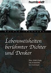 Cover von Lebensweisheiten berühmter Dichter und Denker