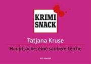 Cover von Hauptsache, eine saubere Leiche