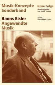 Cover von Hanns Eisler