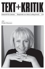 Cover von TEXT+KRITIK 201 - Ulrike Draesner