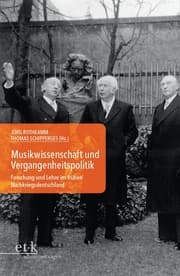 Cover von Musikwissenschaft und Vergangenheitspolitik