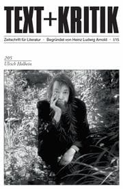 Cover von TEXT+KRITIK 205 - Ulrich Holbein