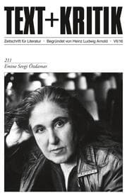 Cover von Emine Sevgi Özdamar