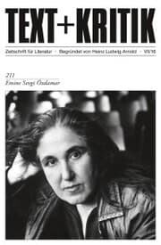 Cover von TEXT+KRITIK 211 - Emine Sevgi Özdamar