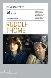 Cover von FILM-KONZEPTE 51 - Rudolf Thome