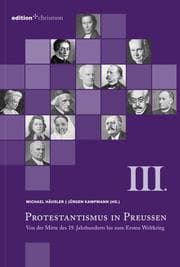 Cover von Protestantismus in Preußen III
